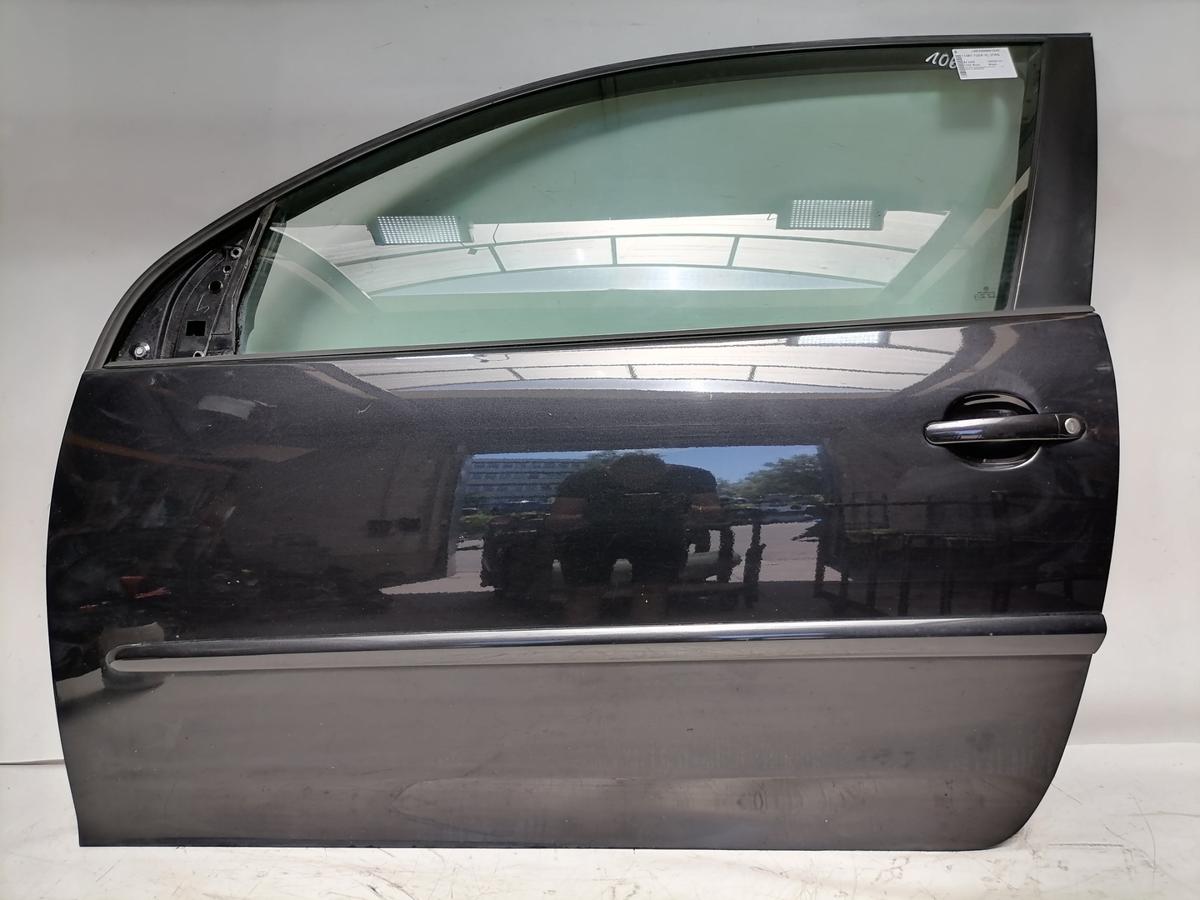 VW Golf 5 original T&uuml;r vorn links LC9Z Black Magic 3-T&uuml;rer Rohbau Bj.2006
